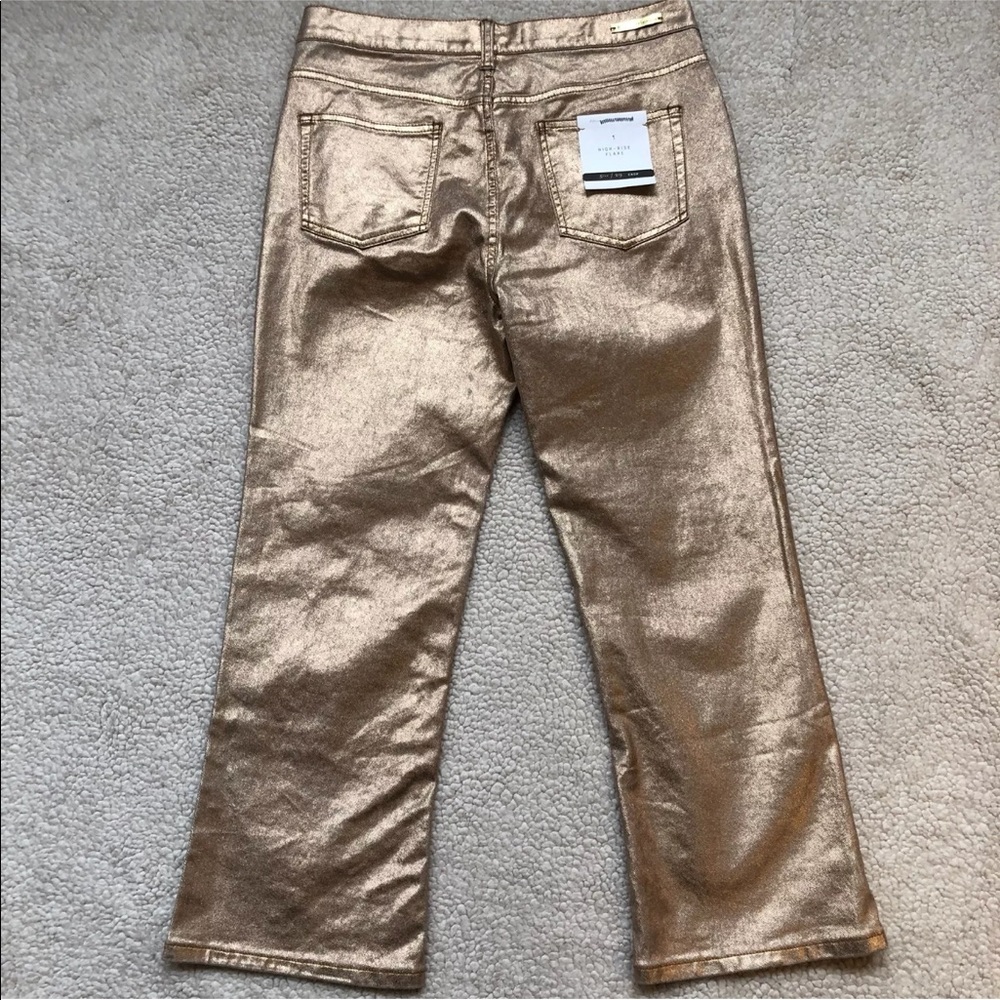 ANTHROPOLOGIE PILCRO Coated High Rise Cropped Jean - Picture 5 of 8